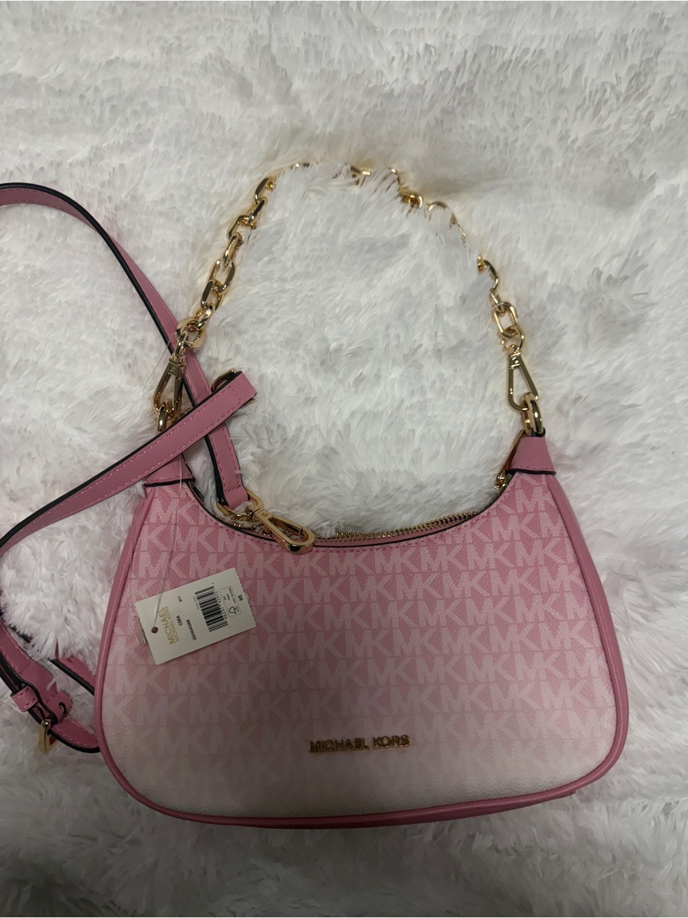 MK Pink Shoulder Bag